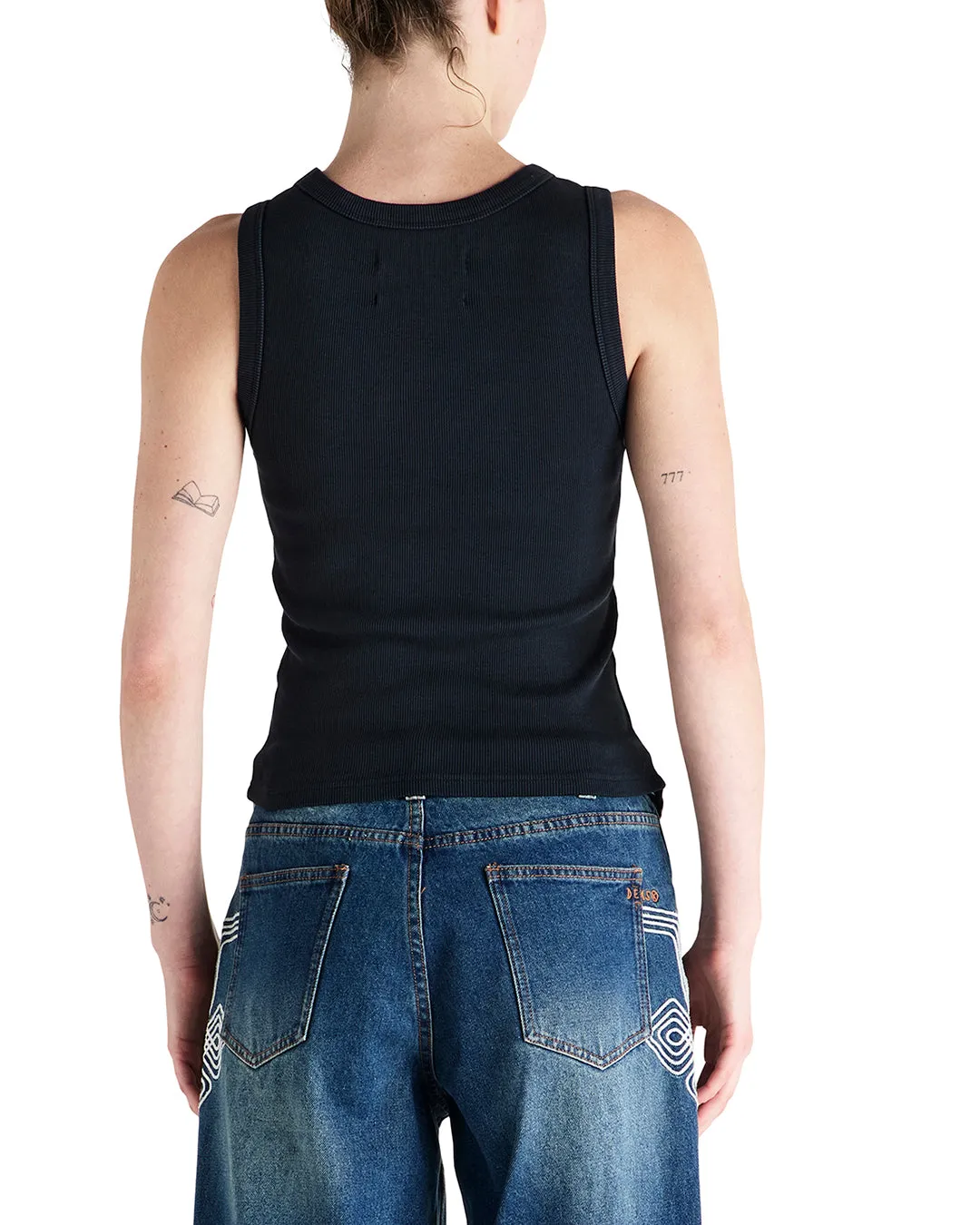 Shield Tank - Black Beauty sold by Deus Ex Machina product image thumbnail 2