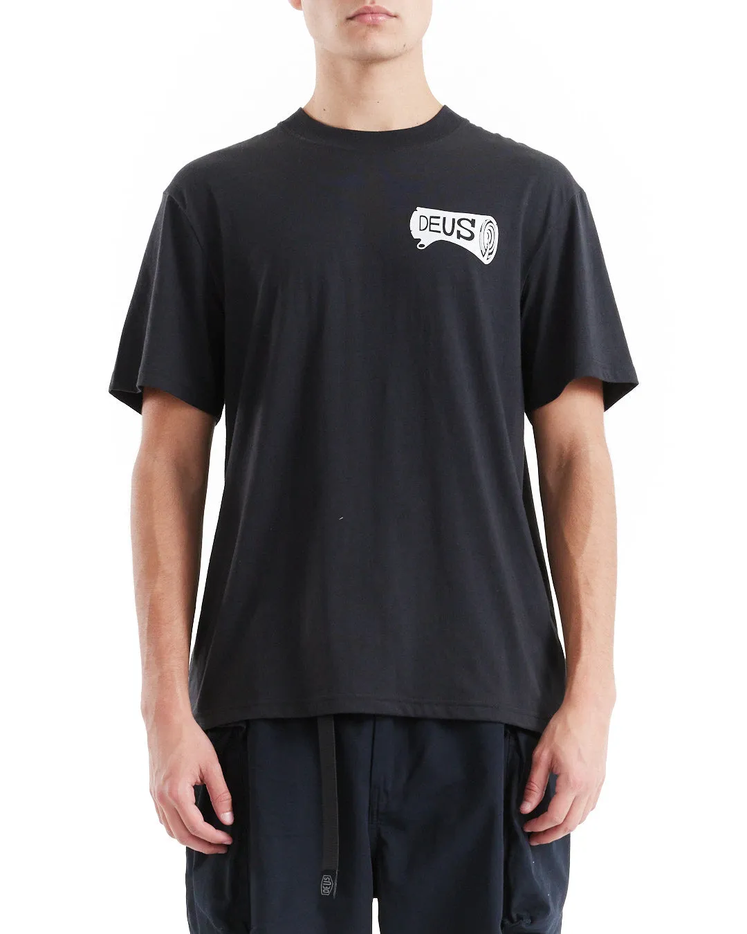 The Log Tee - Black sold by Deus Ex Machina