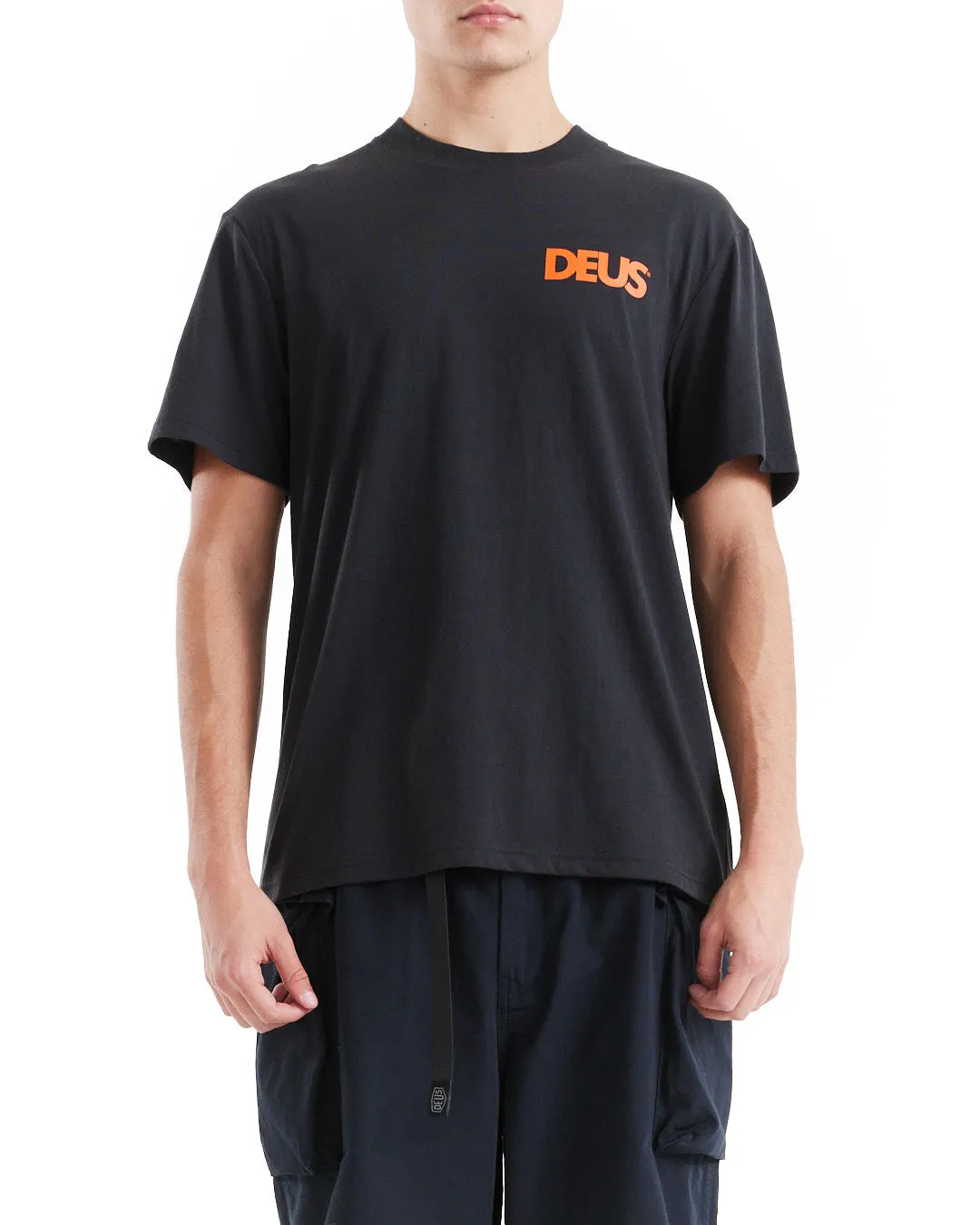 Canggu Surf Address Tee - Black sold by Deus Ex Machina