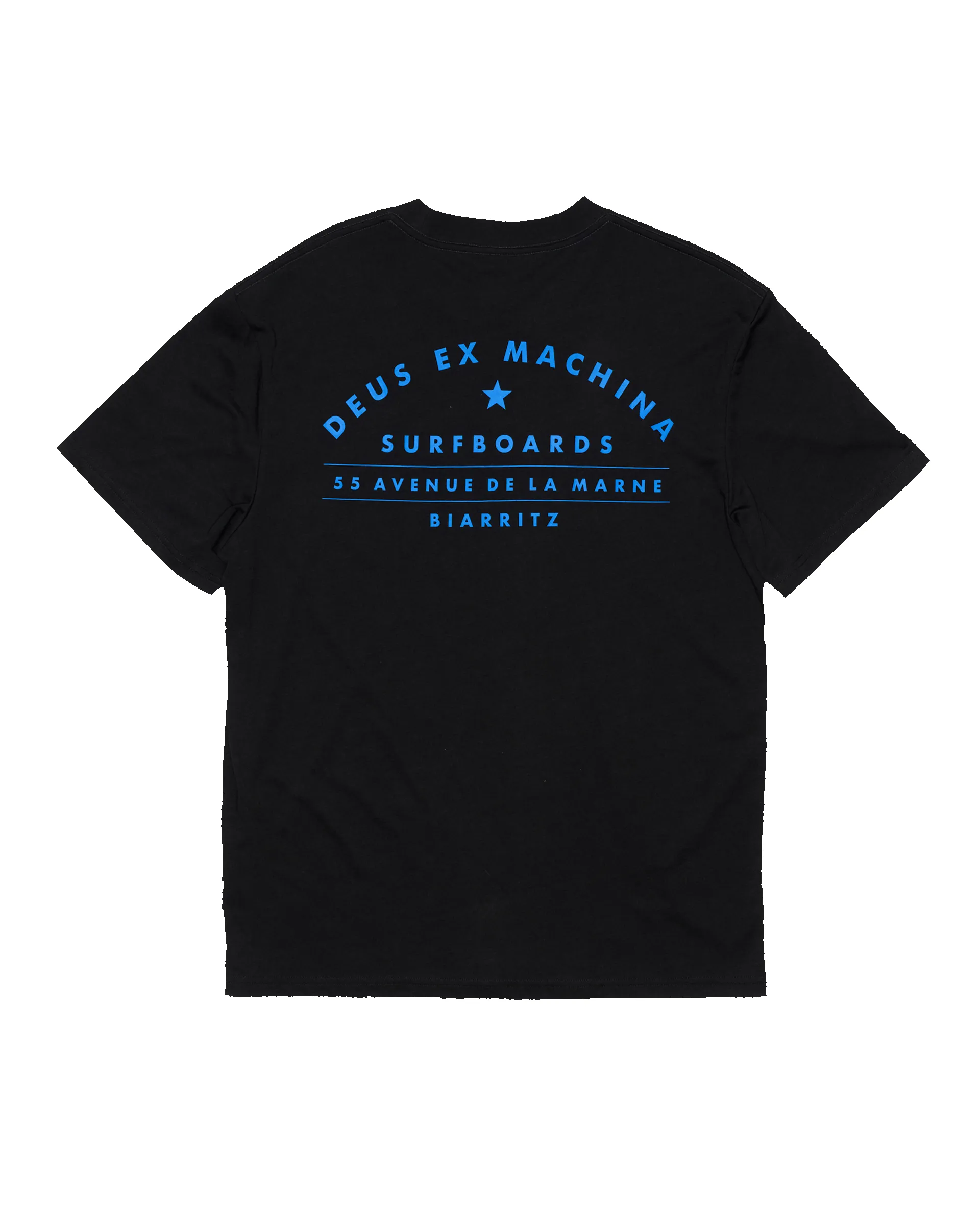 Biarritz Surf Address Tee - Black sold by Deus Ex Machina product image thumbnail 4