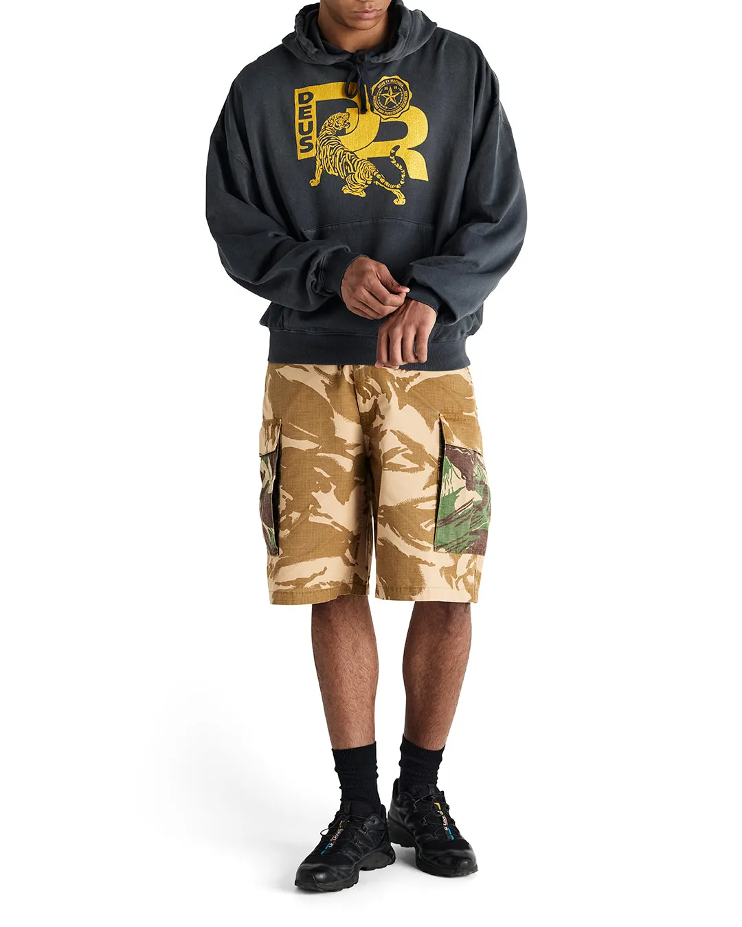 Strong Arm Hoodie - Anthracite sold by Deus Ex Machina