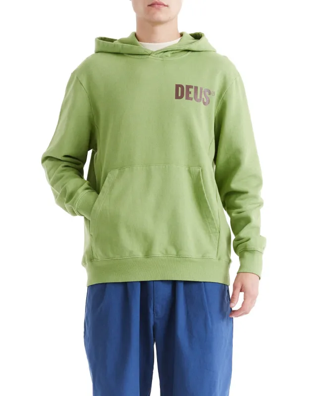 Tendril Hoodie - Tendril Green sold by Deus Ex Machina