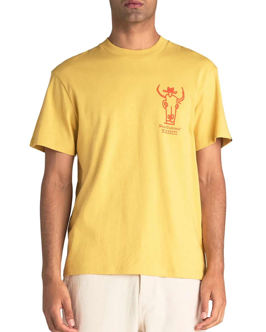 Showdown Tee - Super Lemon sold by Deus Ex Machina