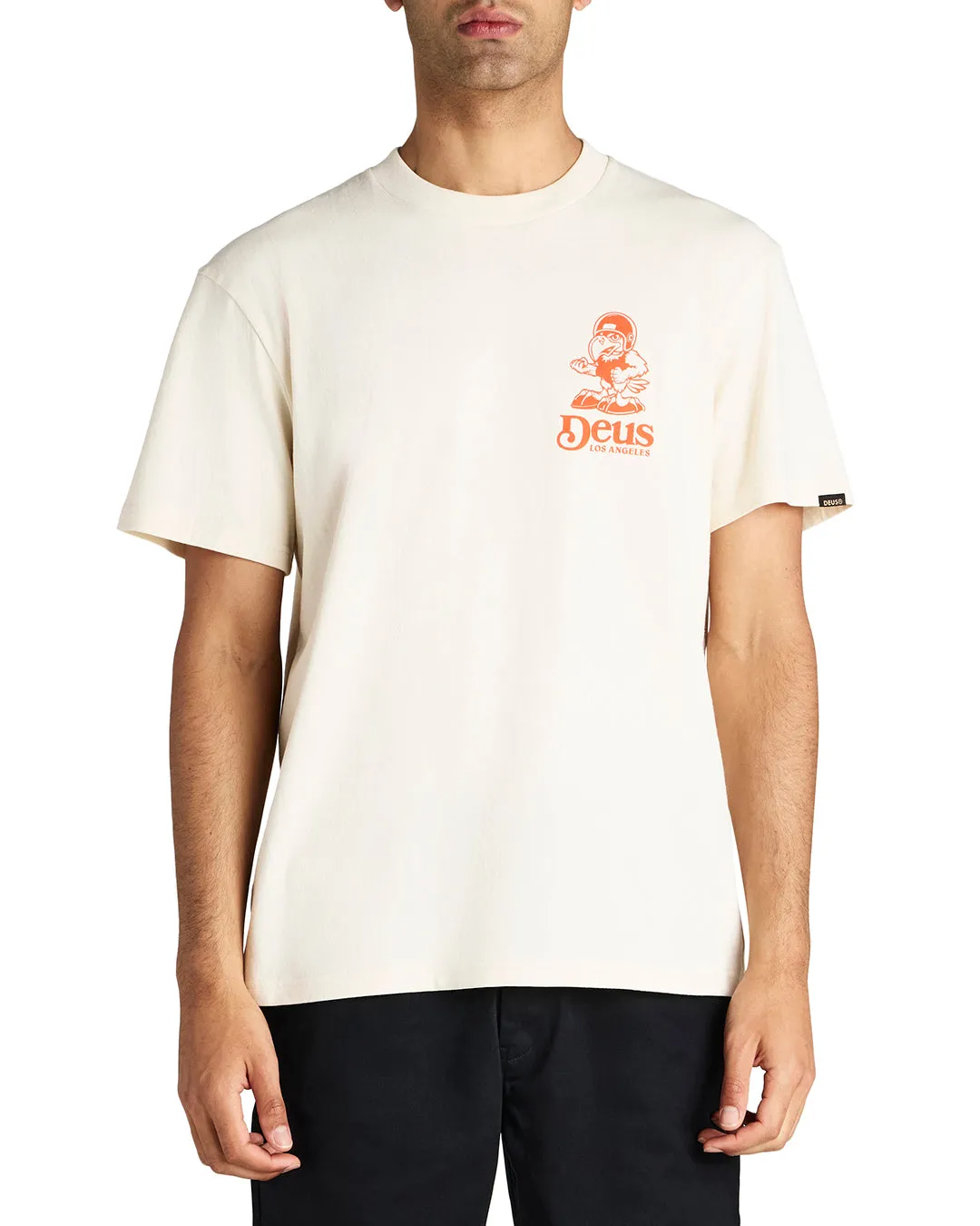 Raptor Tee - Dirty White sold by Deus Ex Machina