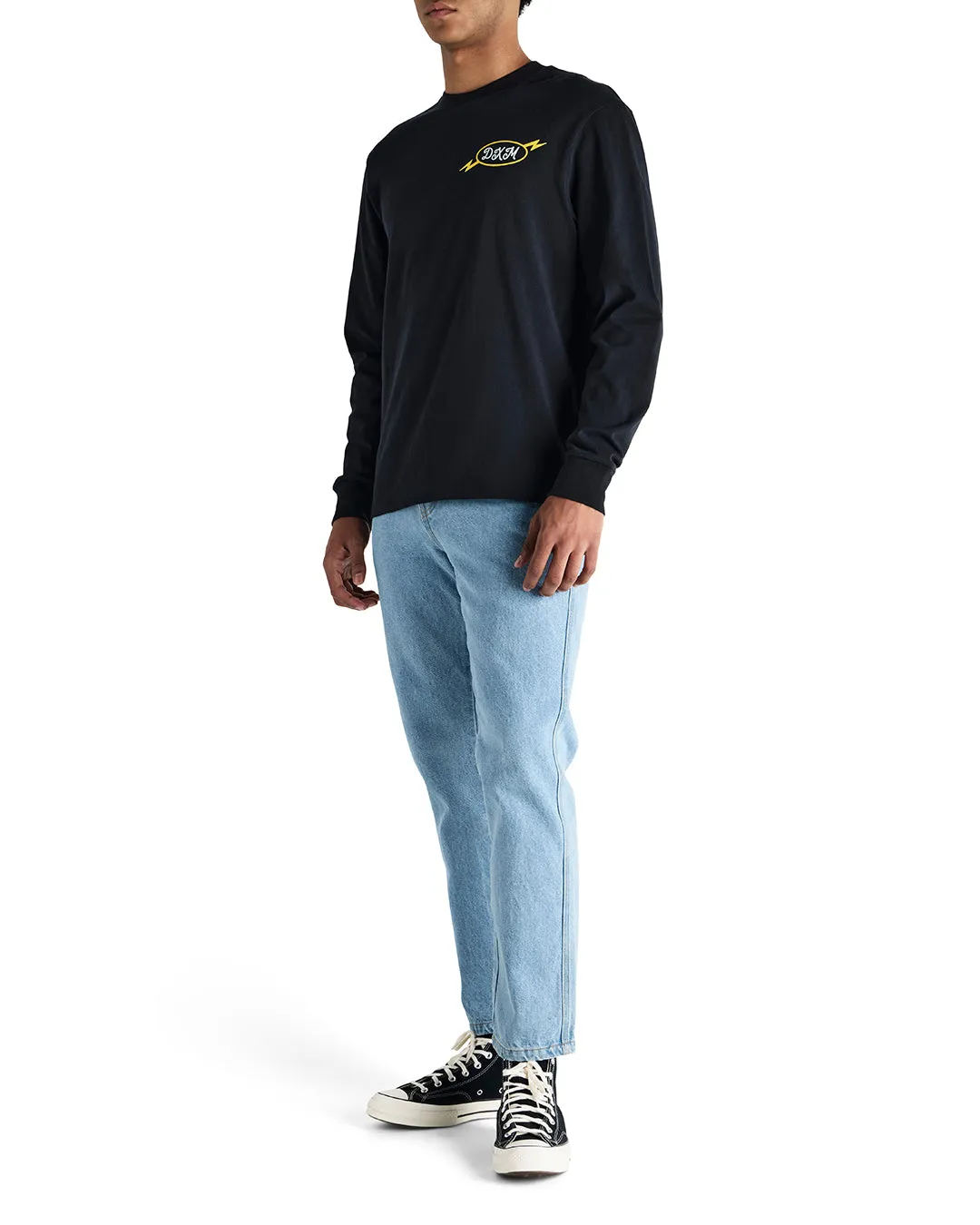 Iota Long Sleeve Tee - Black sold by Deus Ex Machina product image thumbnail 3