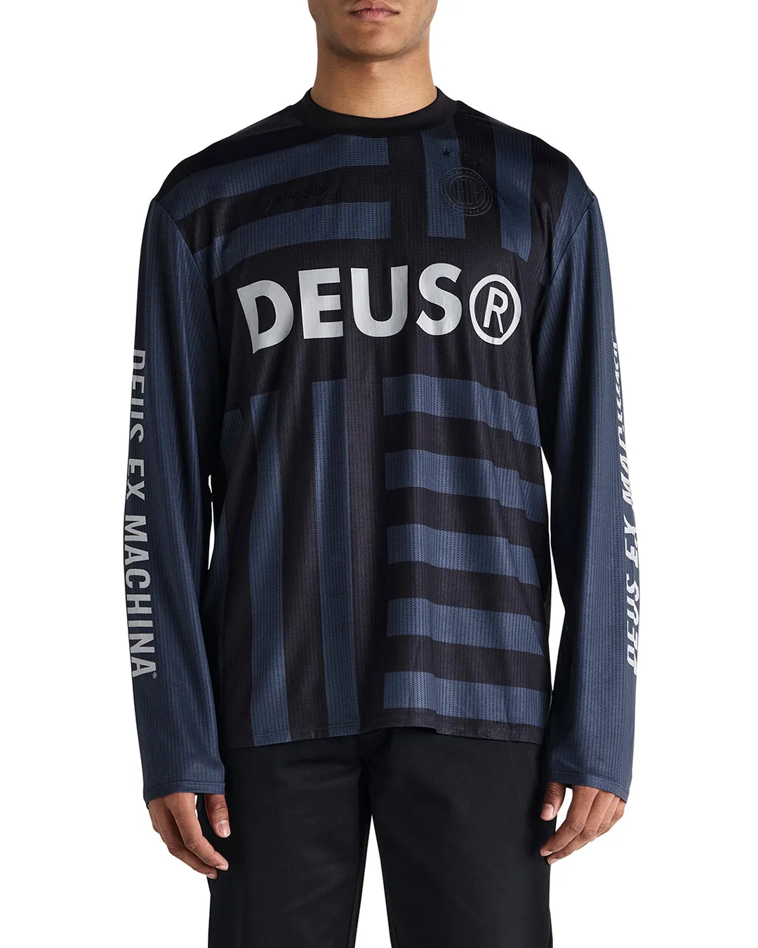 Blackout Moto Jersey - Black sold by Deus Ex Machina
