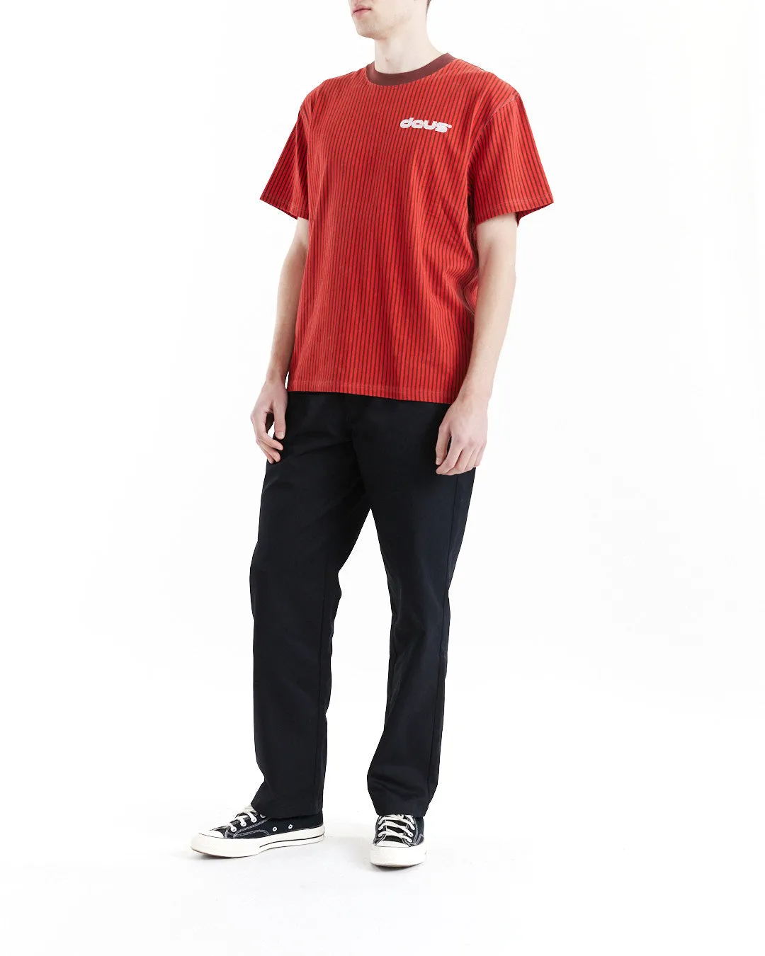 Split Lane Tee - Orange.Com sold by Deus Ex Machina product image thumbnail 3