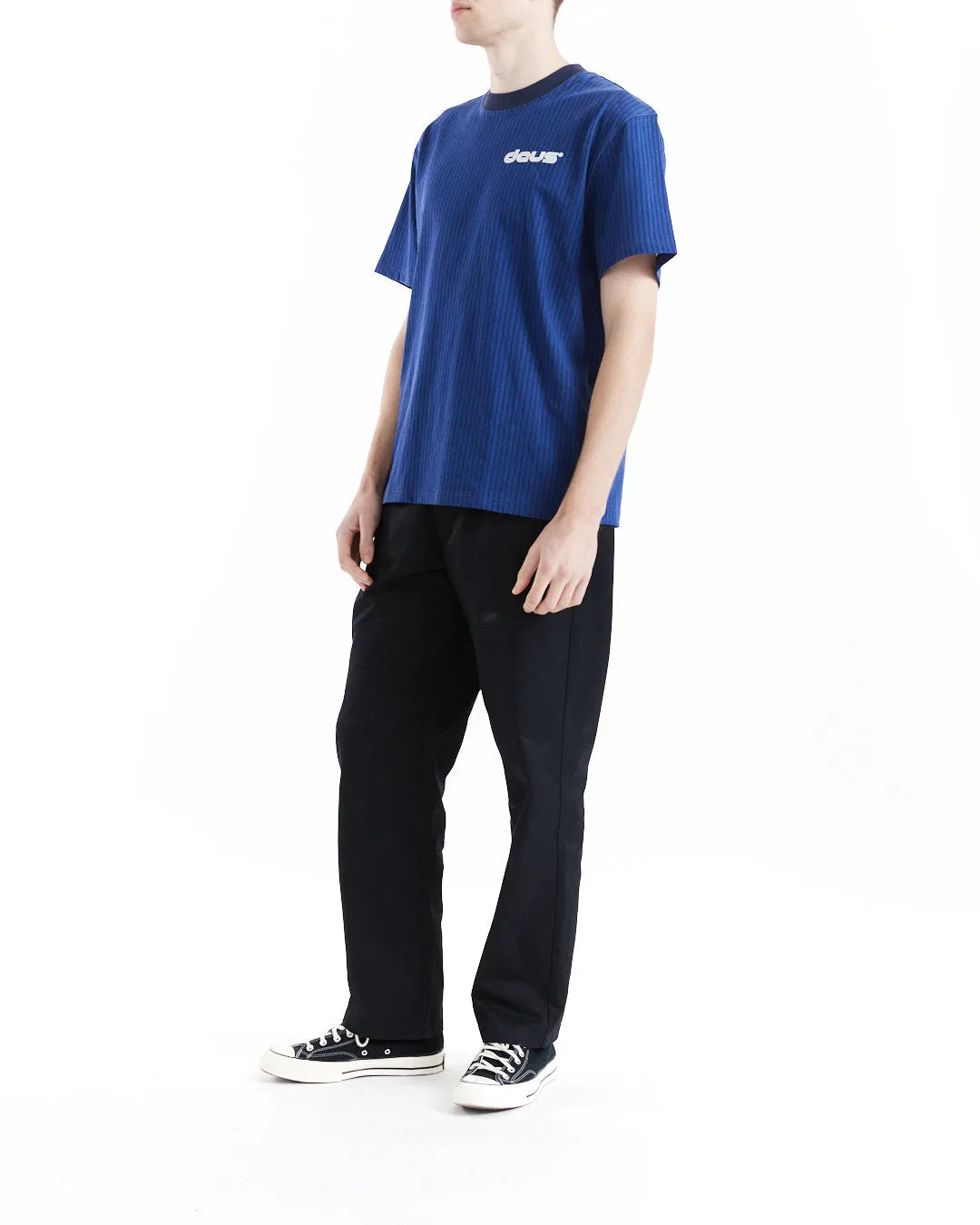 Split Lane Tee - Estate Blue sold by Deus Ex Machina product image thumbnail 3