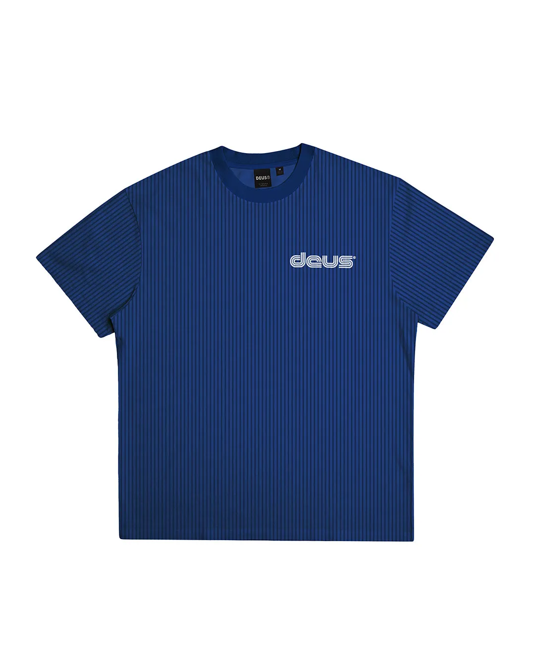 Split Lane Tee - Estate Blue sold by Deus Ex Machina product image thumbnail 5
