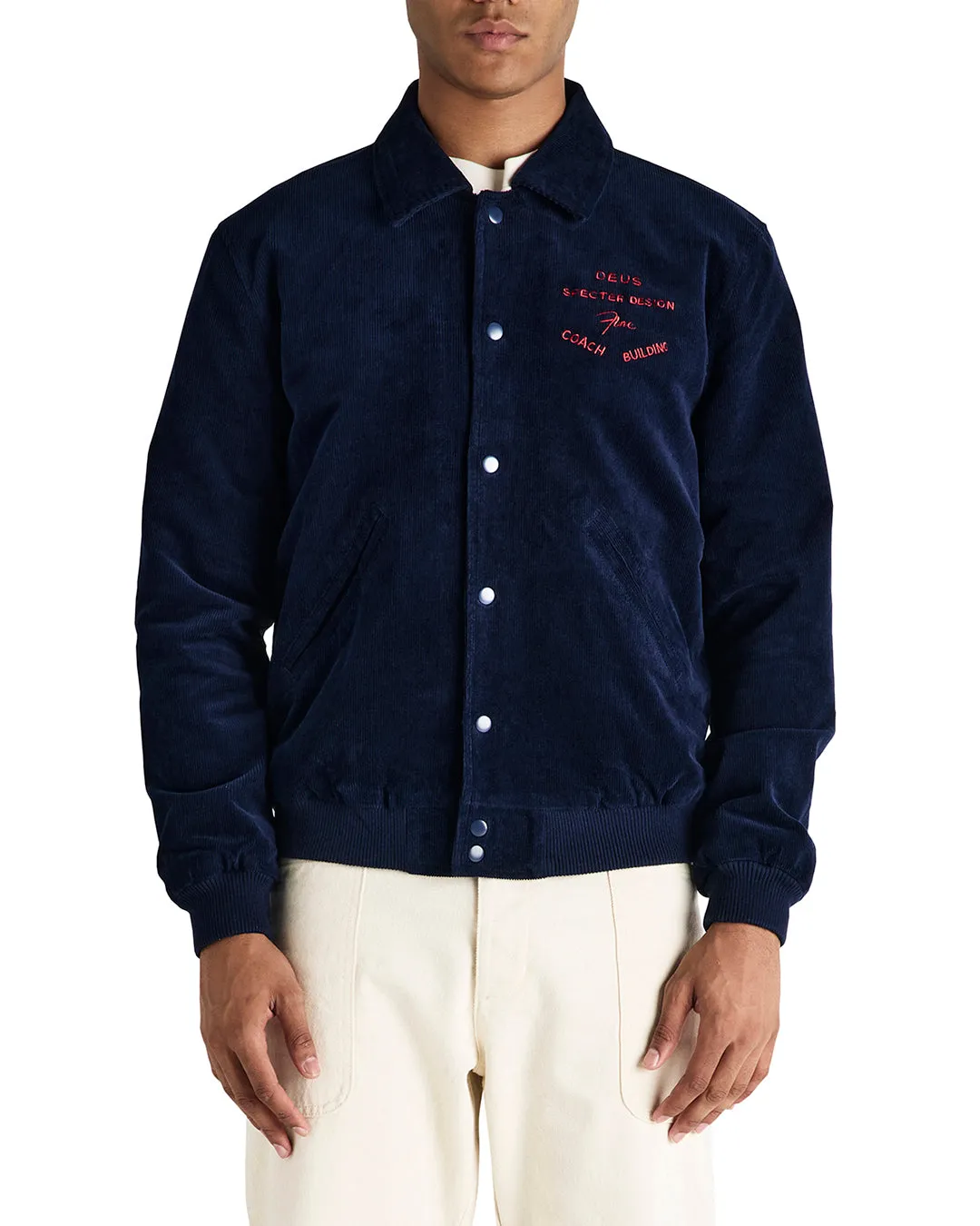 Specter Club Jacket - Azure Navy sold by Deus Ex Machina