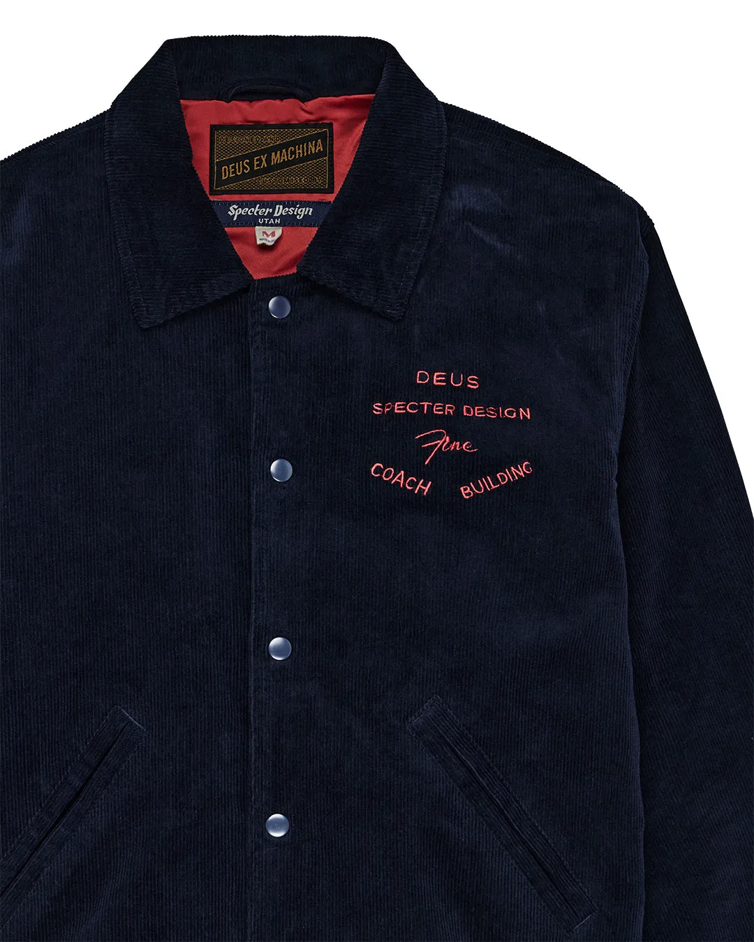Specter Club Jacket - Azure Navy sold by Deus Ex Machina product image thumbnail 5