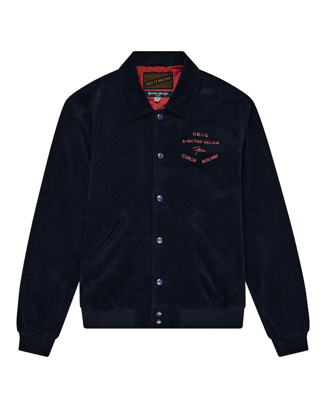 Specter Club Jacket - Azure Navy sold by Deus Ex Machina product image thumbnail 4