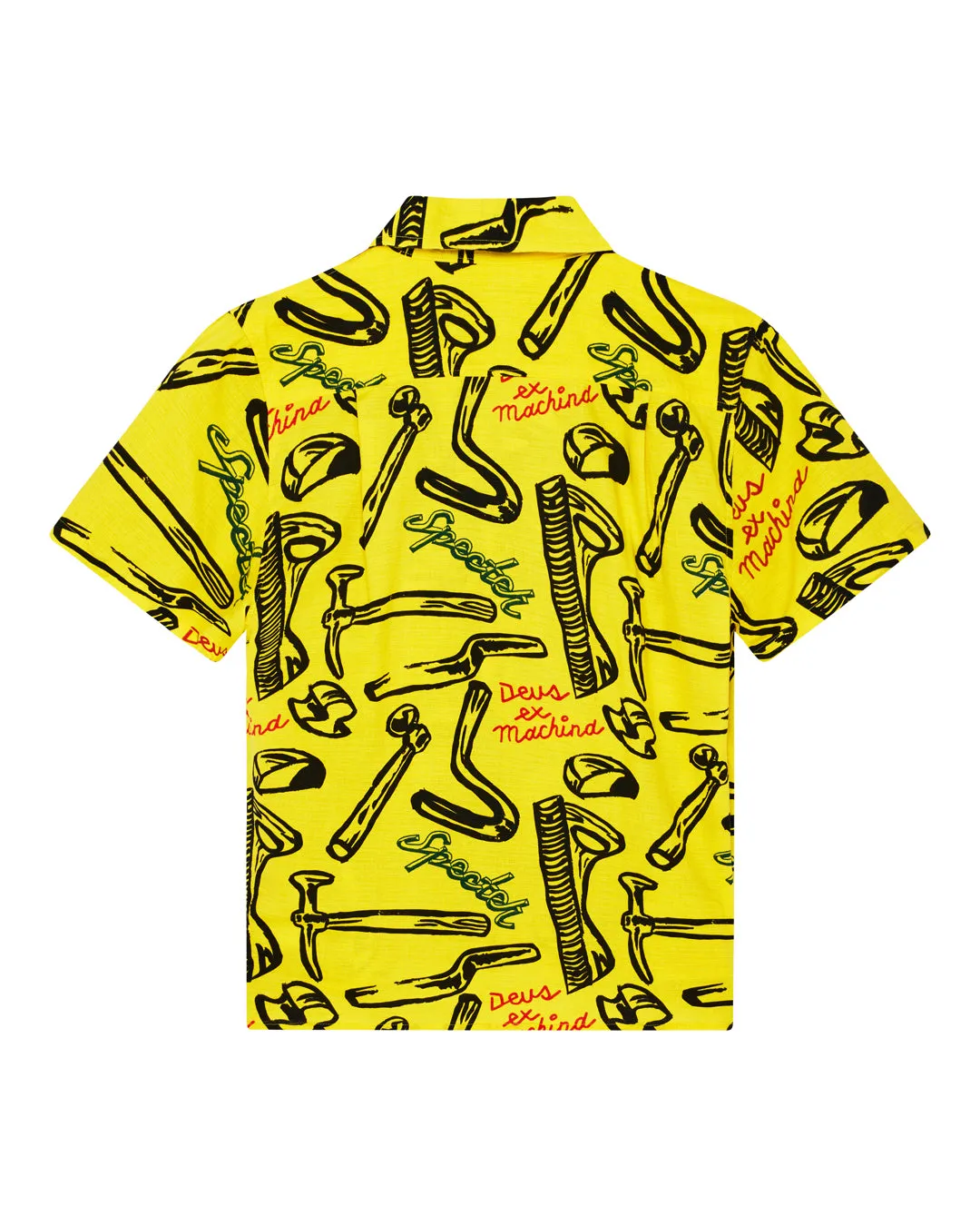 Specter Tools Shirt - Canary Yellow sold by Deus Ex Machina product image thumbnail 4