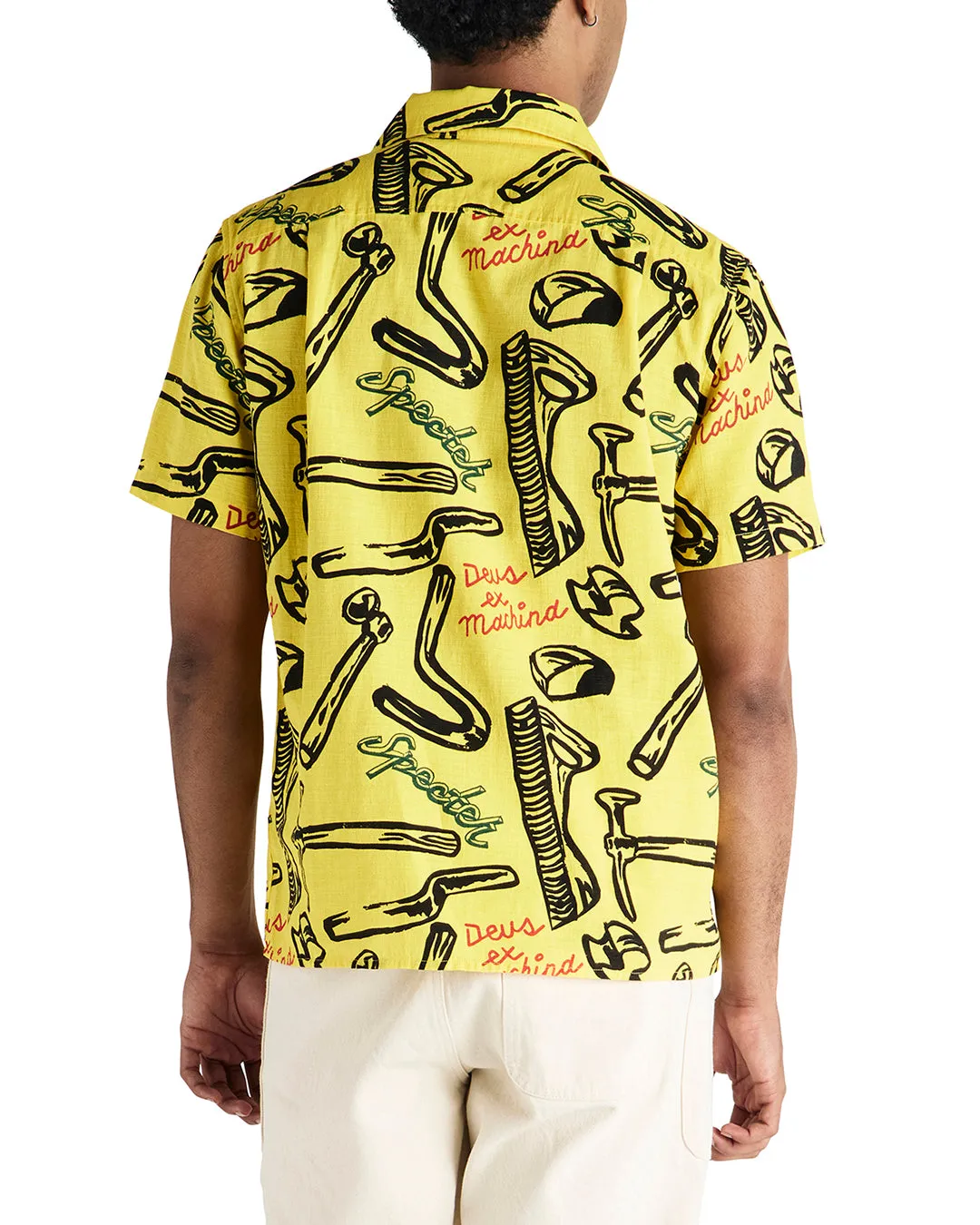 Specter Tools Shirt - Canary Yellow sold by Deus Ex Machina product image thumbnail 2