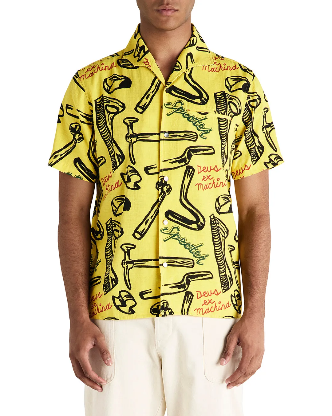 Specter Tools Shirt - Canary Yellow sold by Deus Ex Machina