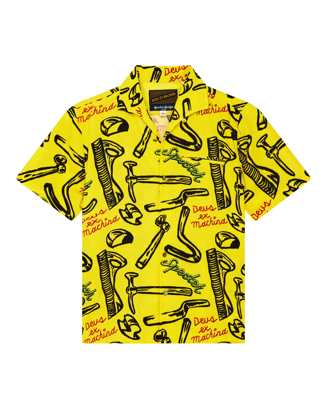 Specter Tools Shirt - Canary Yellow sold by Deus Ex Machina product image thumbnail 5
