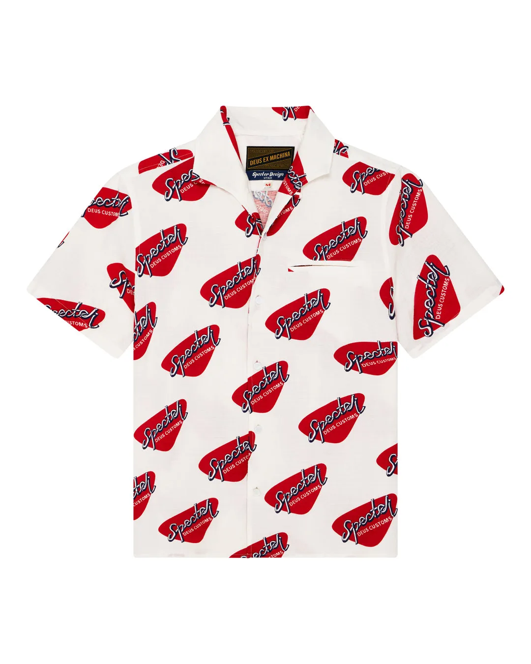 Specter Stamp Shirt - Vintage White sold by Deus Ex Machina product image thumbnail 4