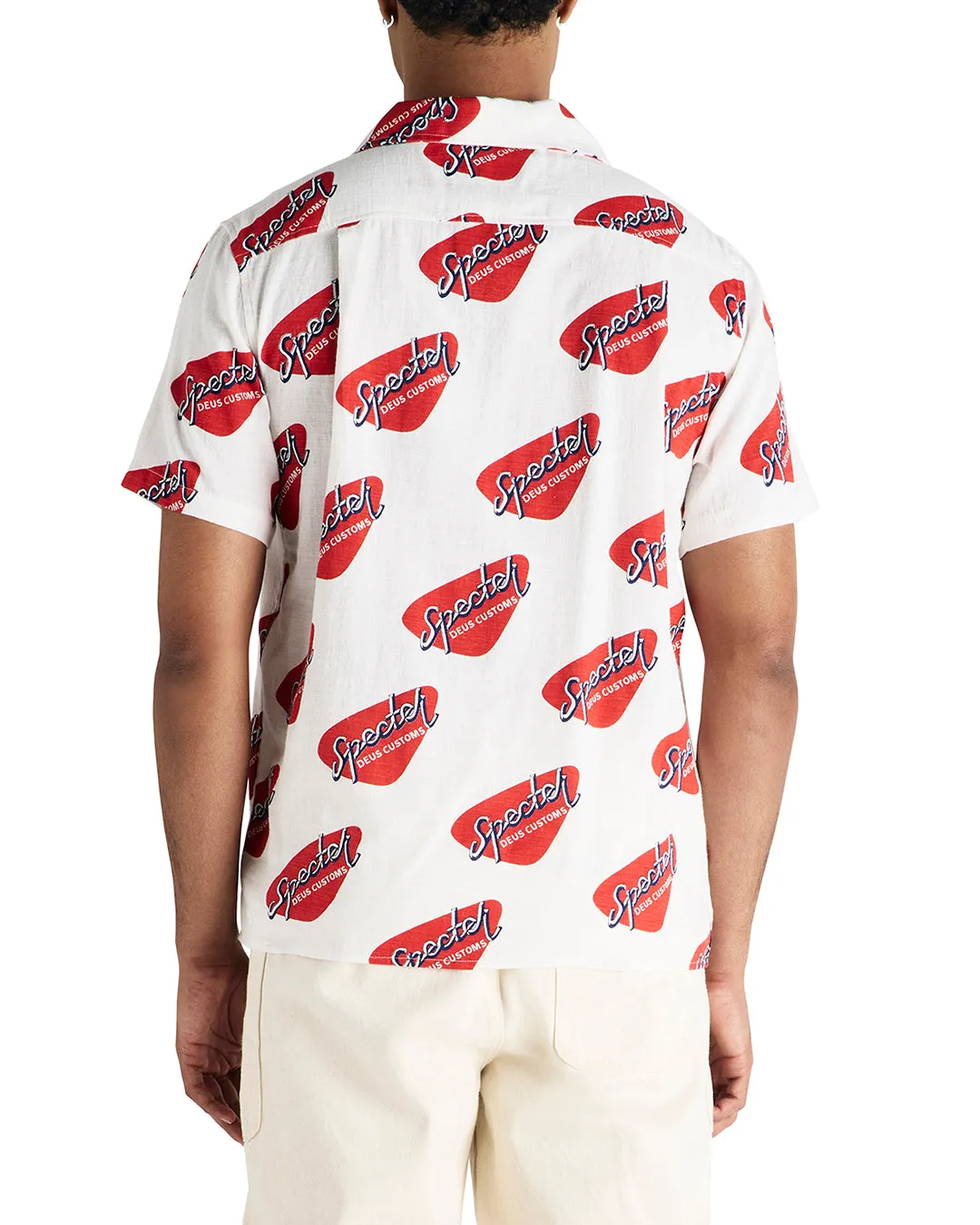 Specter Stamp Shirt - Vintage White sold by Deus Ex Machina product image thumbnail 2