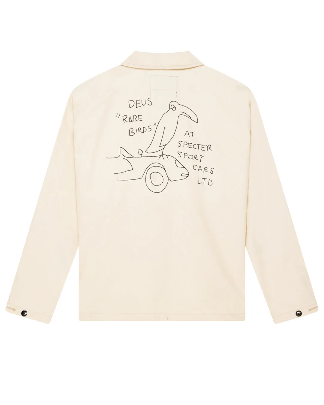Specter Smock Shirt - Natural sold by Deus Ex Machina product image thumbnail 5