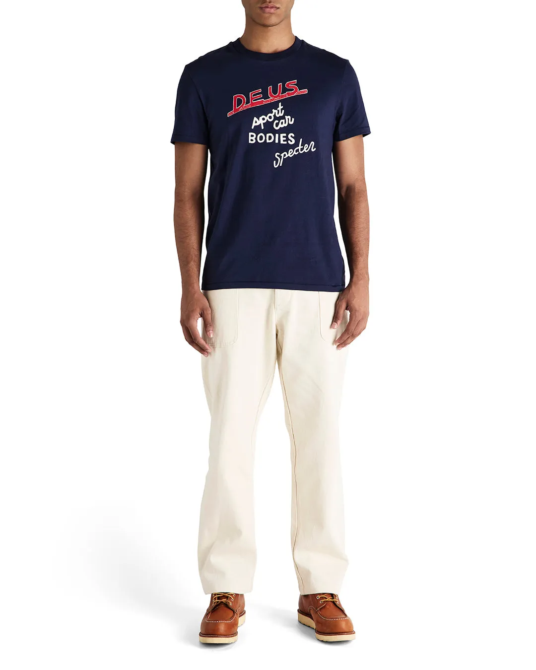 Specter Workshop Tee - Azure Navy sold by Deus Ex Machina product image thumbnail 3