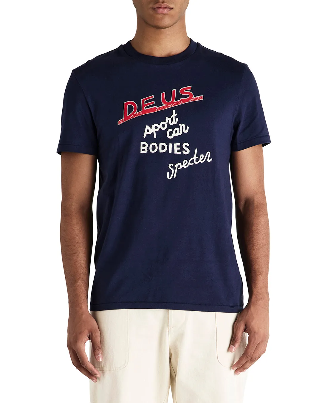 Specter Workshop Tee - Azure Navy sold by Deus Ex Machina