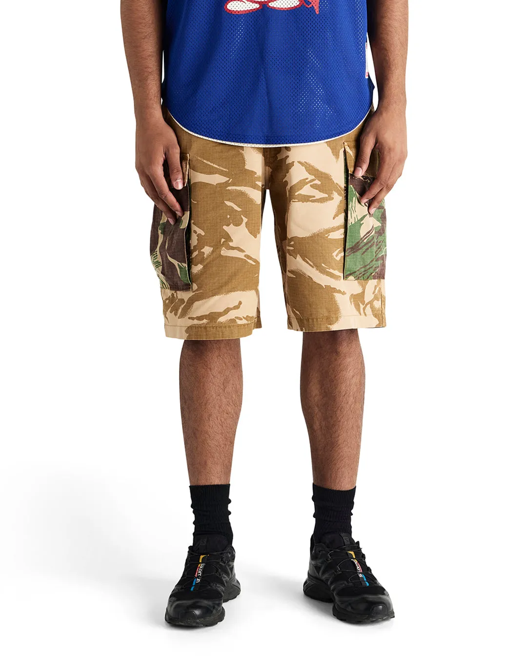 Arts & Crafts Cargo Short - Desert Camo sold by Deus Ex Machina