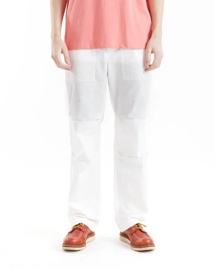 Dennis Fatigue Pant - Vintage White sold by Deus Ex Machina