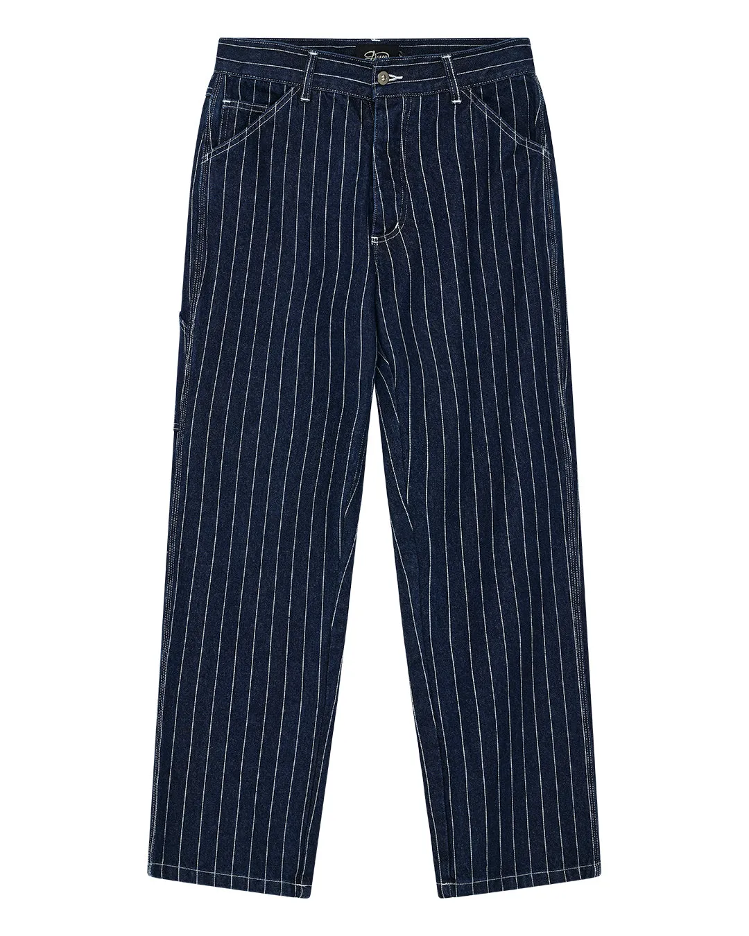 Dallas Stripe Work Pant - Indigo sold by Deus Ex Machina product image thumbnail 4