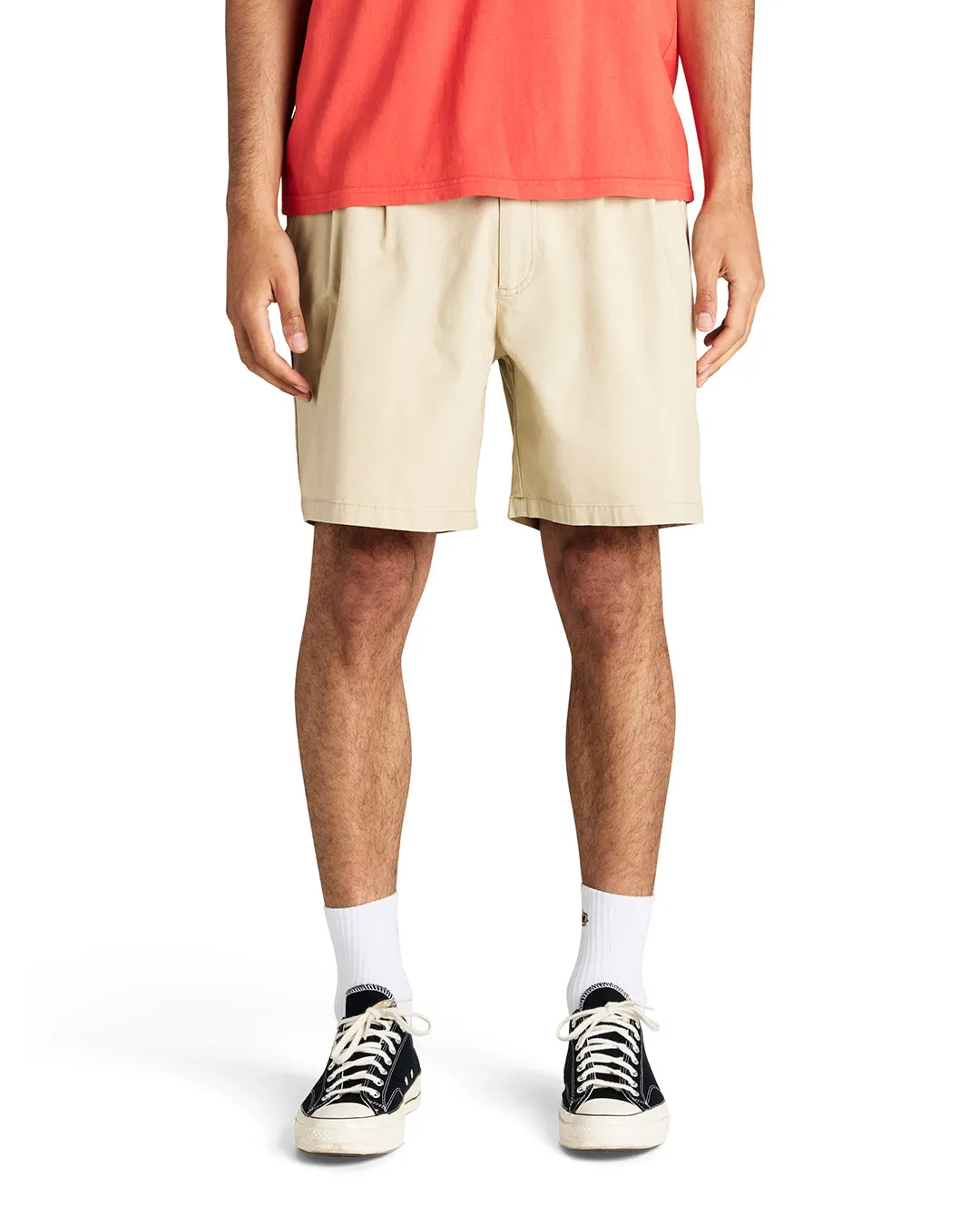 Malvo Twill Short - Safari sold by Deus Ex Machina