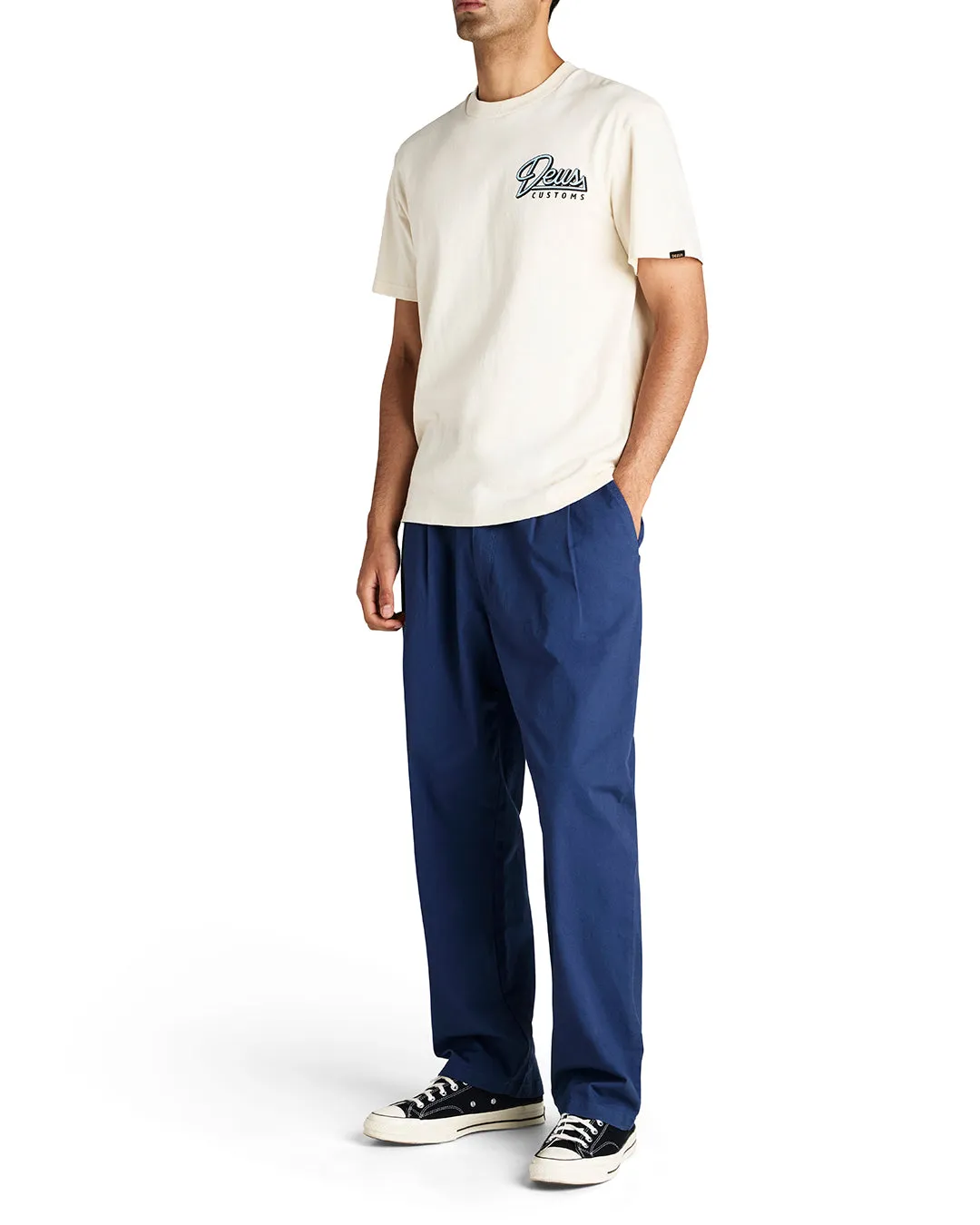 Malvo Twill Pant - Mechanic Blue sold by Deus Ex Machina product image thumbnail 3