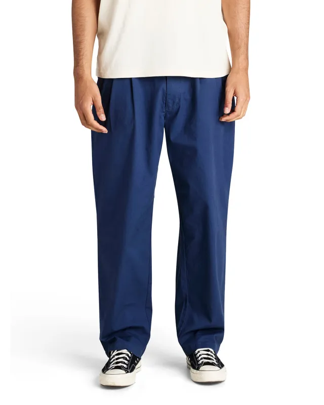 Malvo Twill Pant - Mechanic Blue sold by Deus Ex Machina