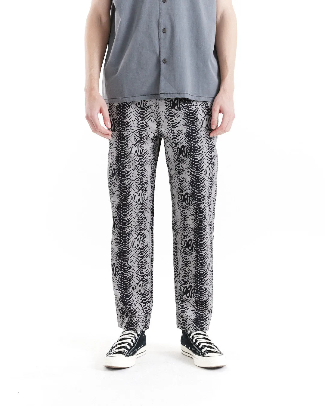 Snake Eyes Beach Pant - Titanium sold by Deus Ex Machina