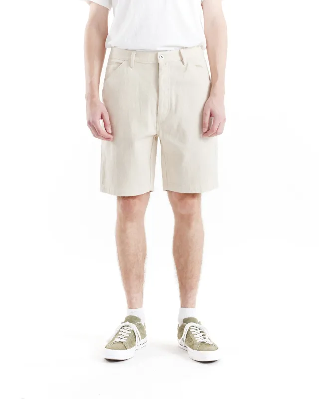 Big Fella Denim Short - Natural sold by Deus Ex Machina