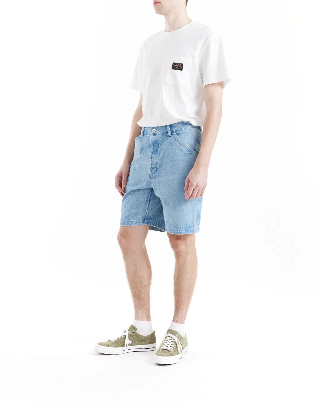Big Fella Denim Short - Lt Stone sold by Deus Ex Machina product image thumbnail 3