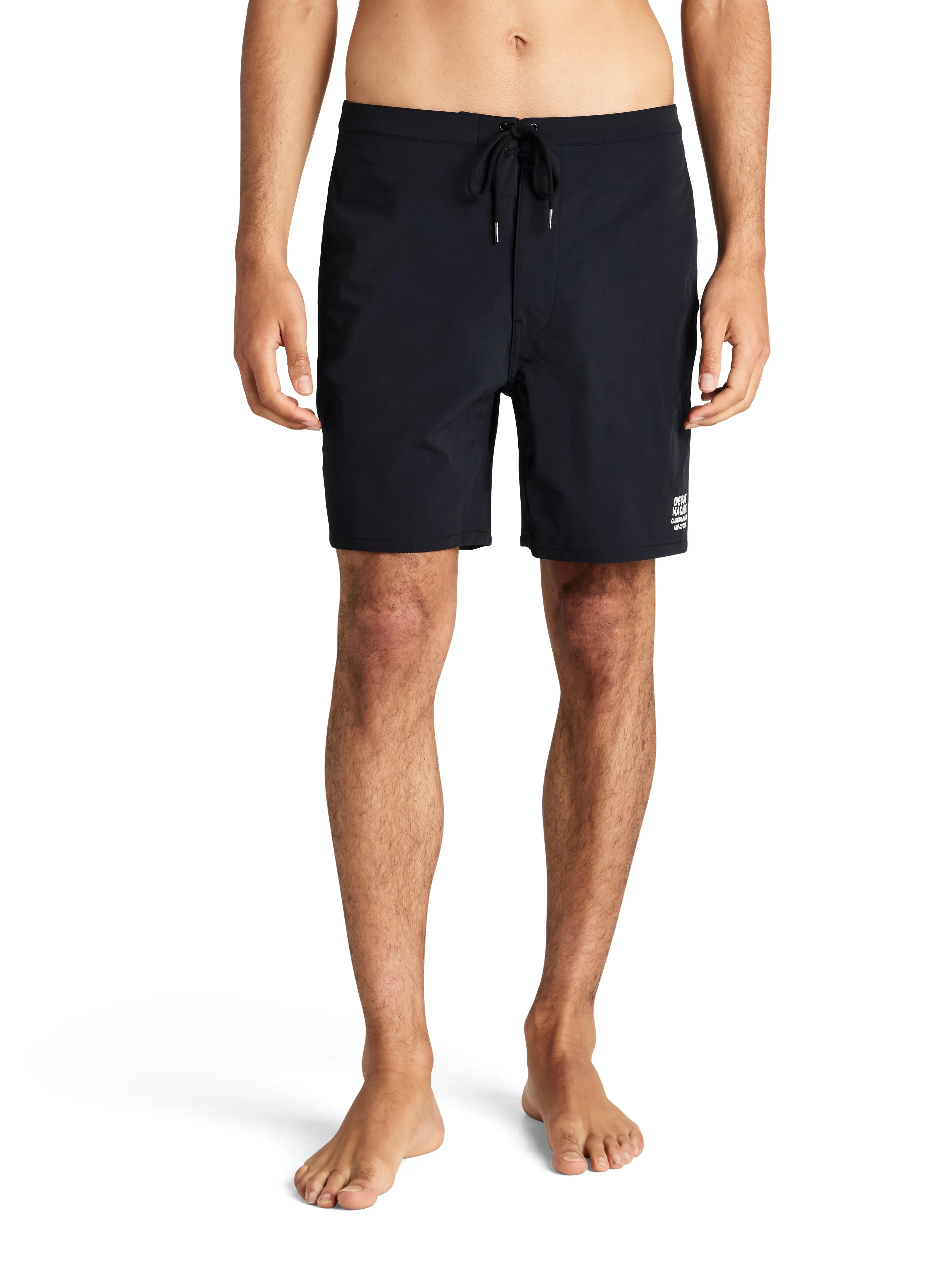 Deacon Boardshort - Black sold by Deus Ex Machina