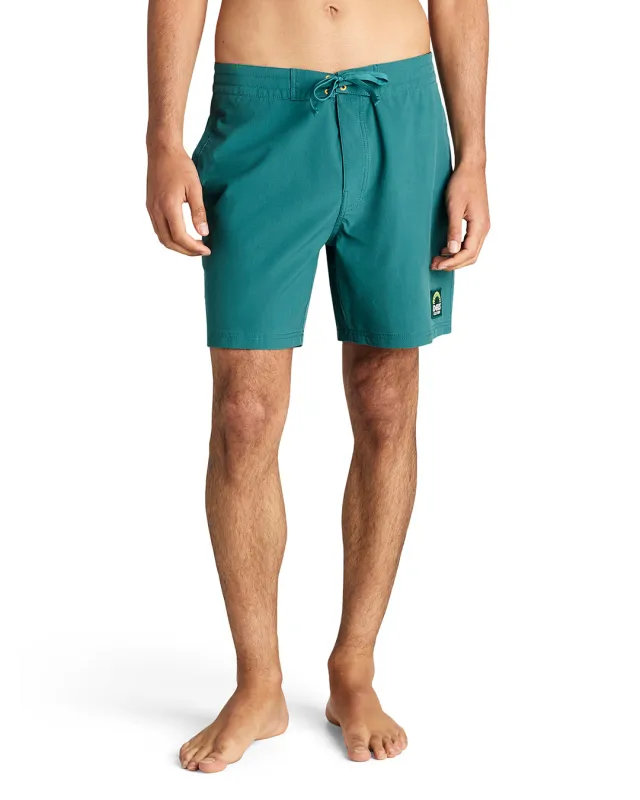 Aerial Boardshort - Bayberry sold by Deus Ex Machina