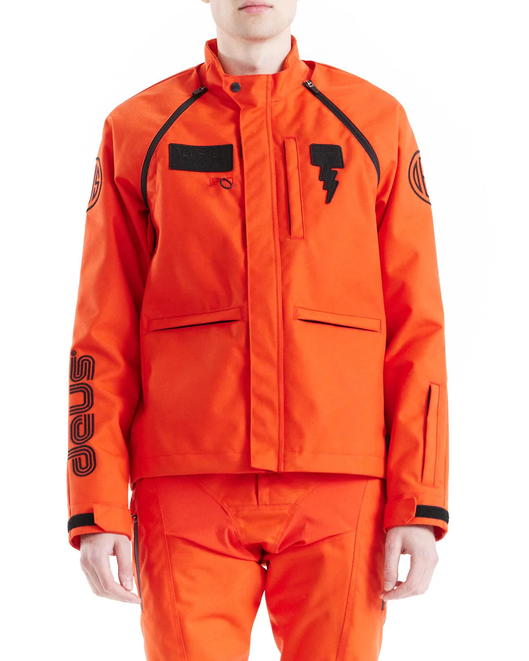 Off Road Cordura Jacket - Orange.Com sold by Deus Ex Machina