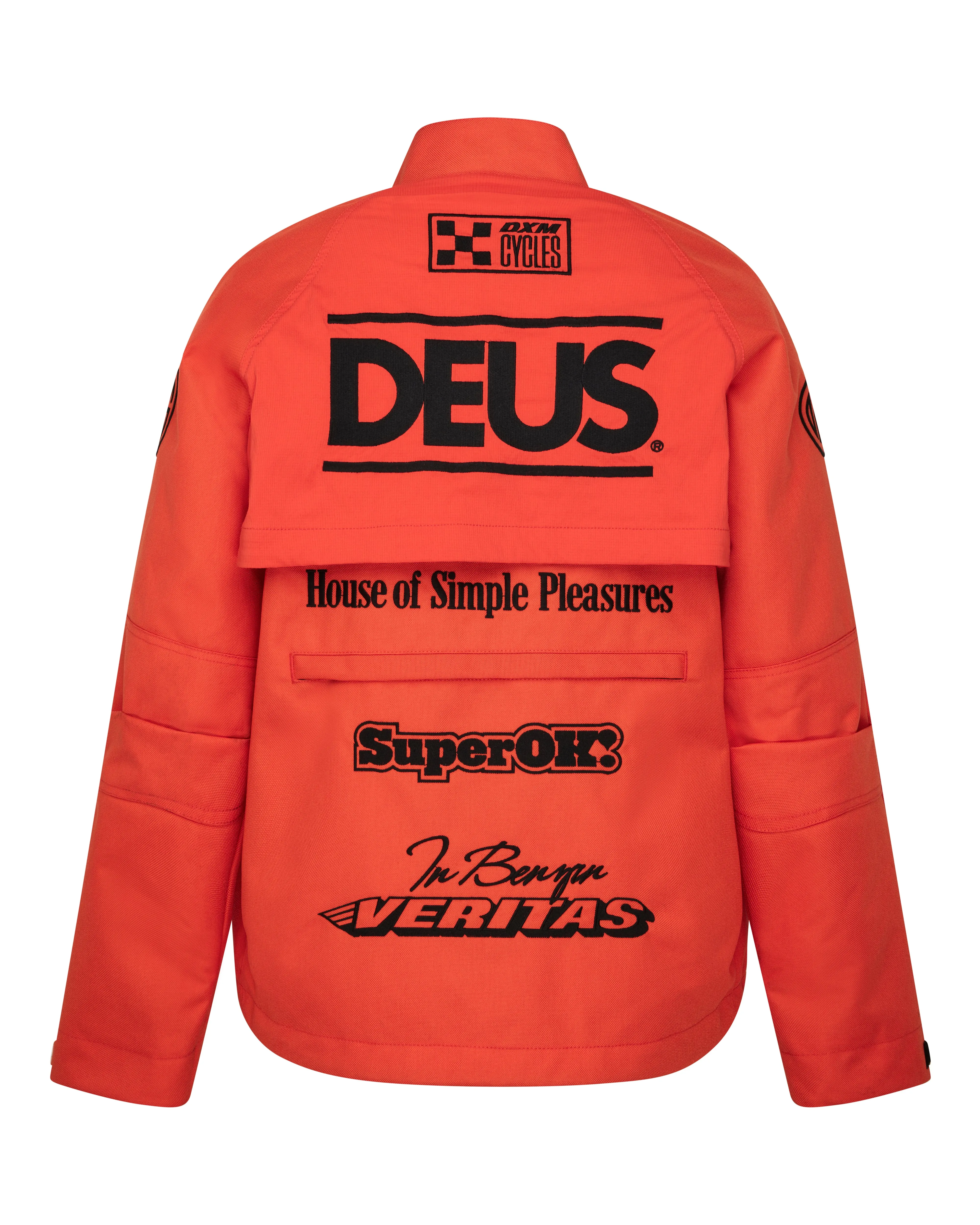 Off Road Cordura Jacket - Orange.Com sold by Deus Ex Machina product image thumbnail 5