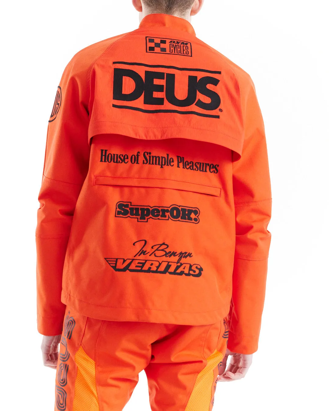 Off Road Cordura Jacket - Orange.Com sold by Deus Ex Machina product image thumbnail 2