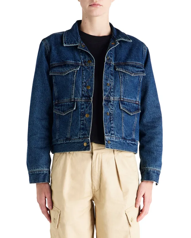 Marla Jacket - Pageant Blue sold by Deus Ex Machina