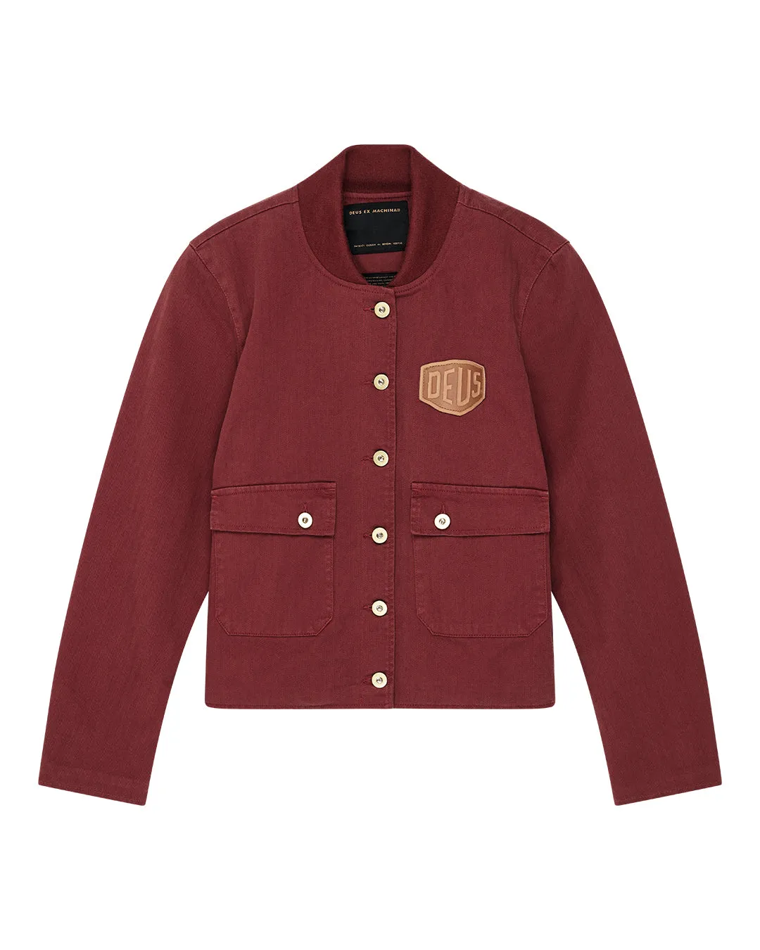 Devon Jacket - Syrah sold by Deus Ex Machina product image thumbnail 4