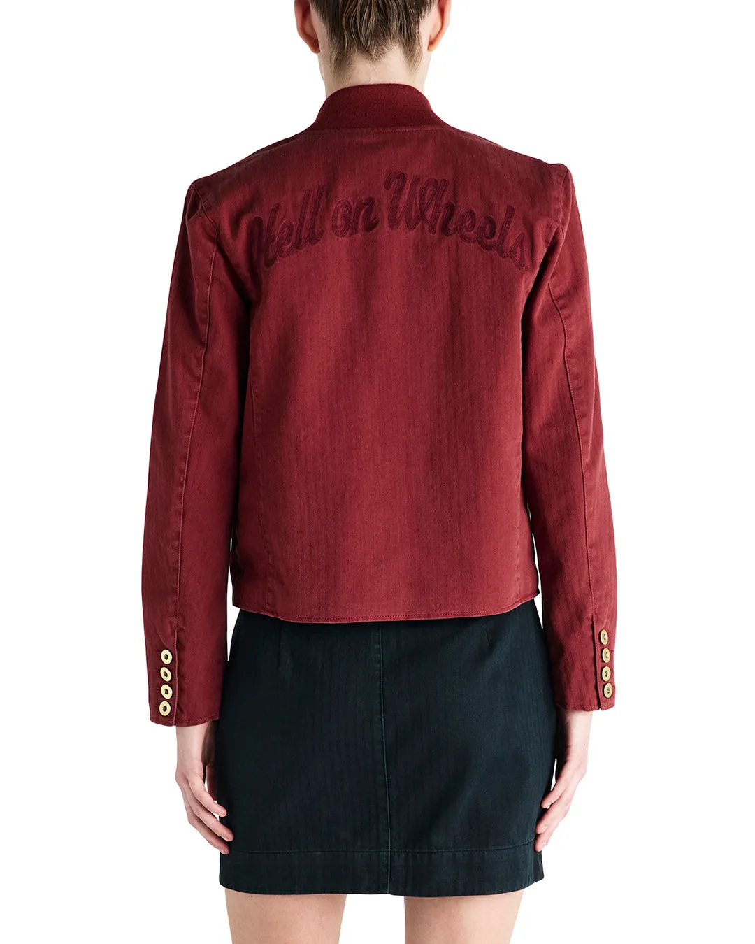 Devon Jacket - Syrah sold by Deus Ex Machina product image thumbnail 2