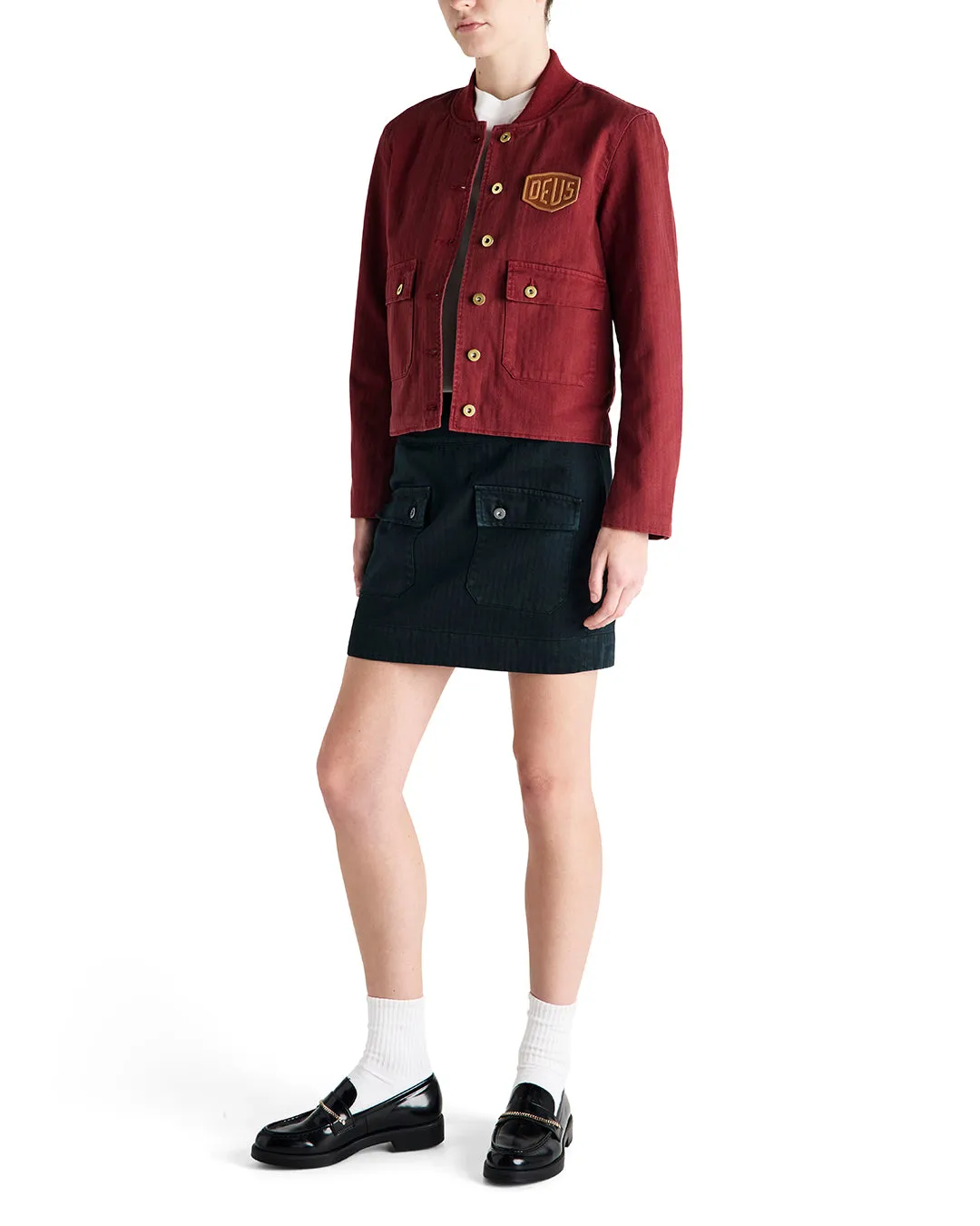 Devon Jacket - Syrah sold by Deus Ex Machina product image thumbnail 3