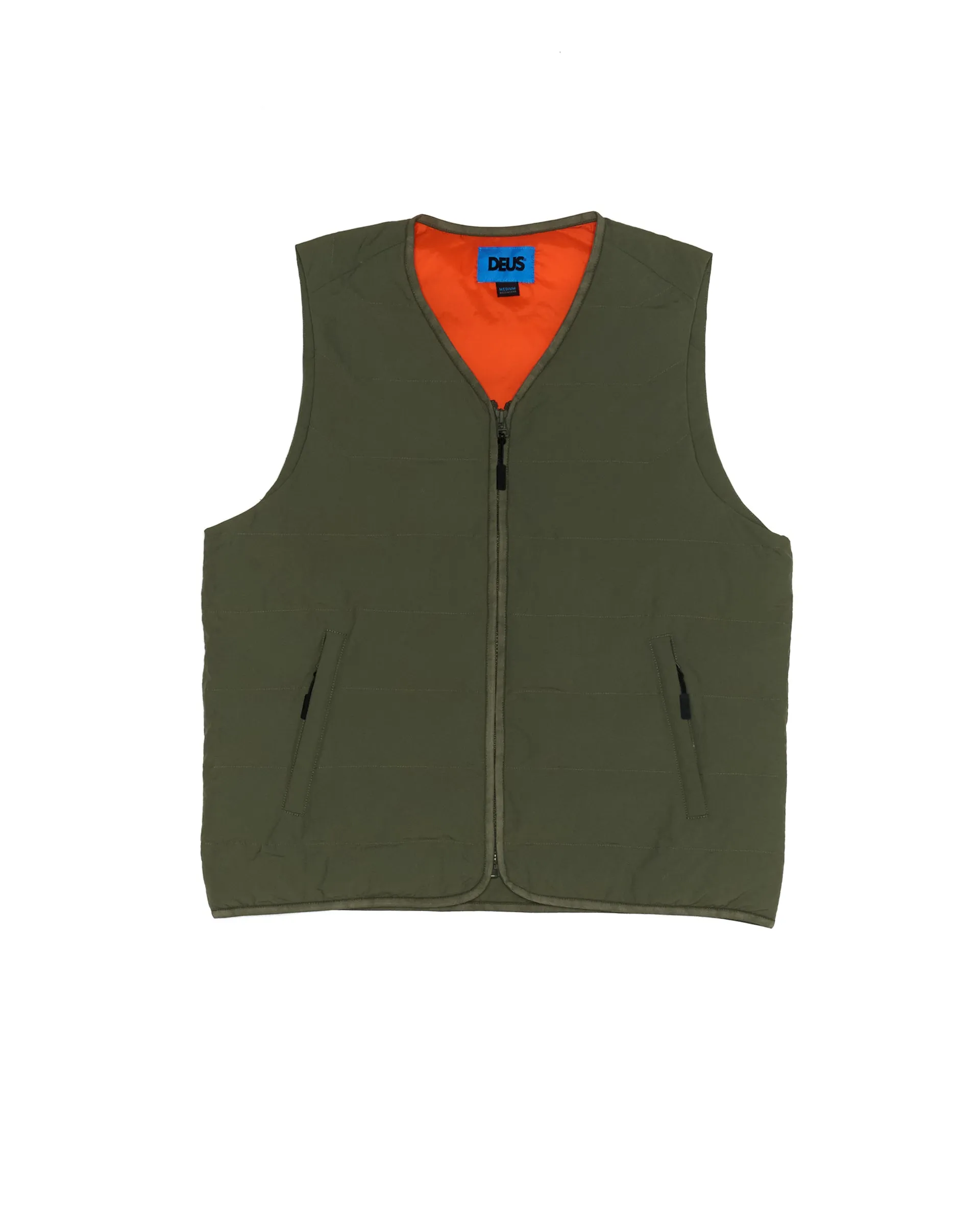 Peak Padded Vest - Clover sold by Deus Ex Machina product image thumbnail 4
