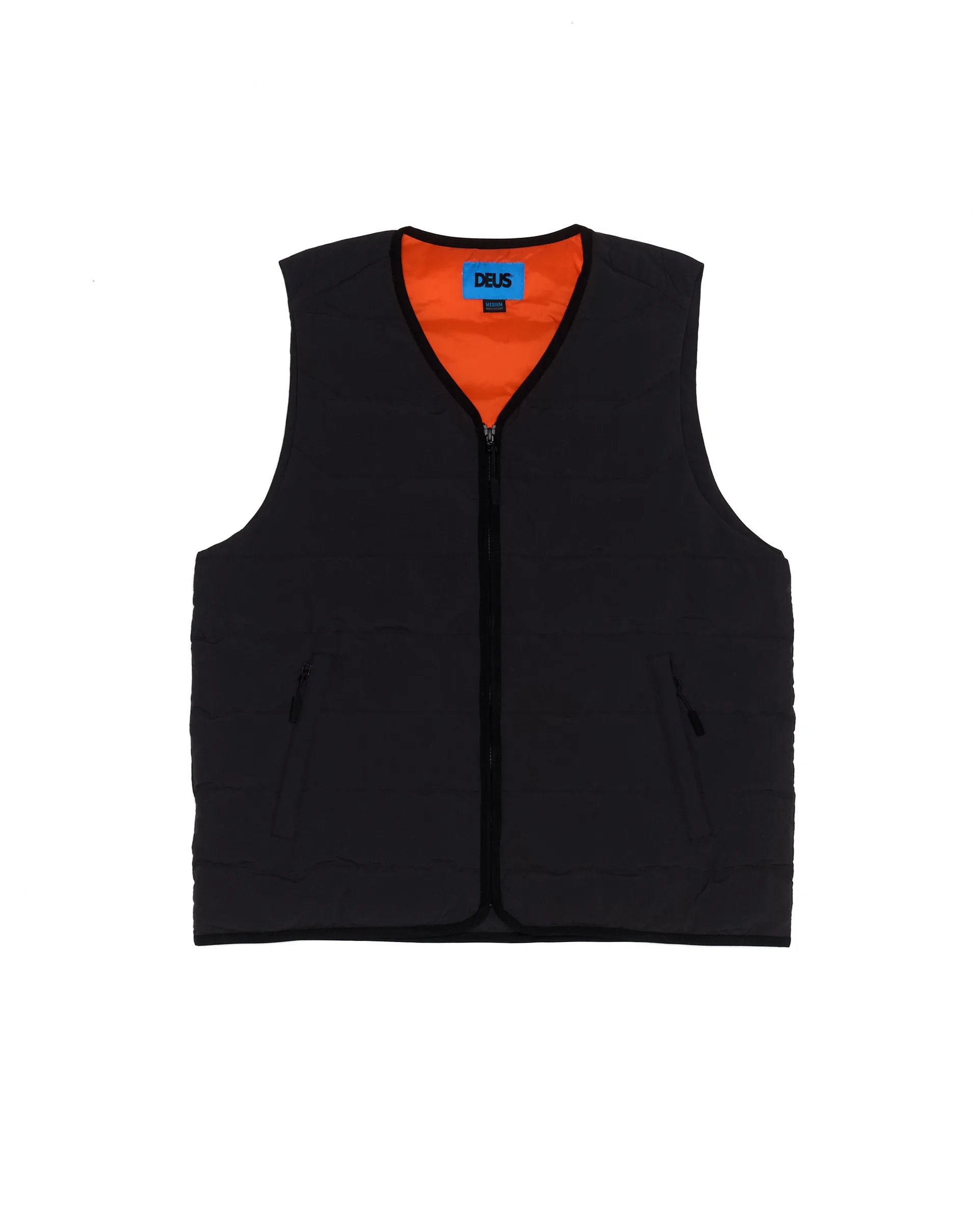 Peak Padded Vest - Black sold by Deus Ex Machina product image thumbnail 4