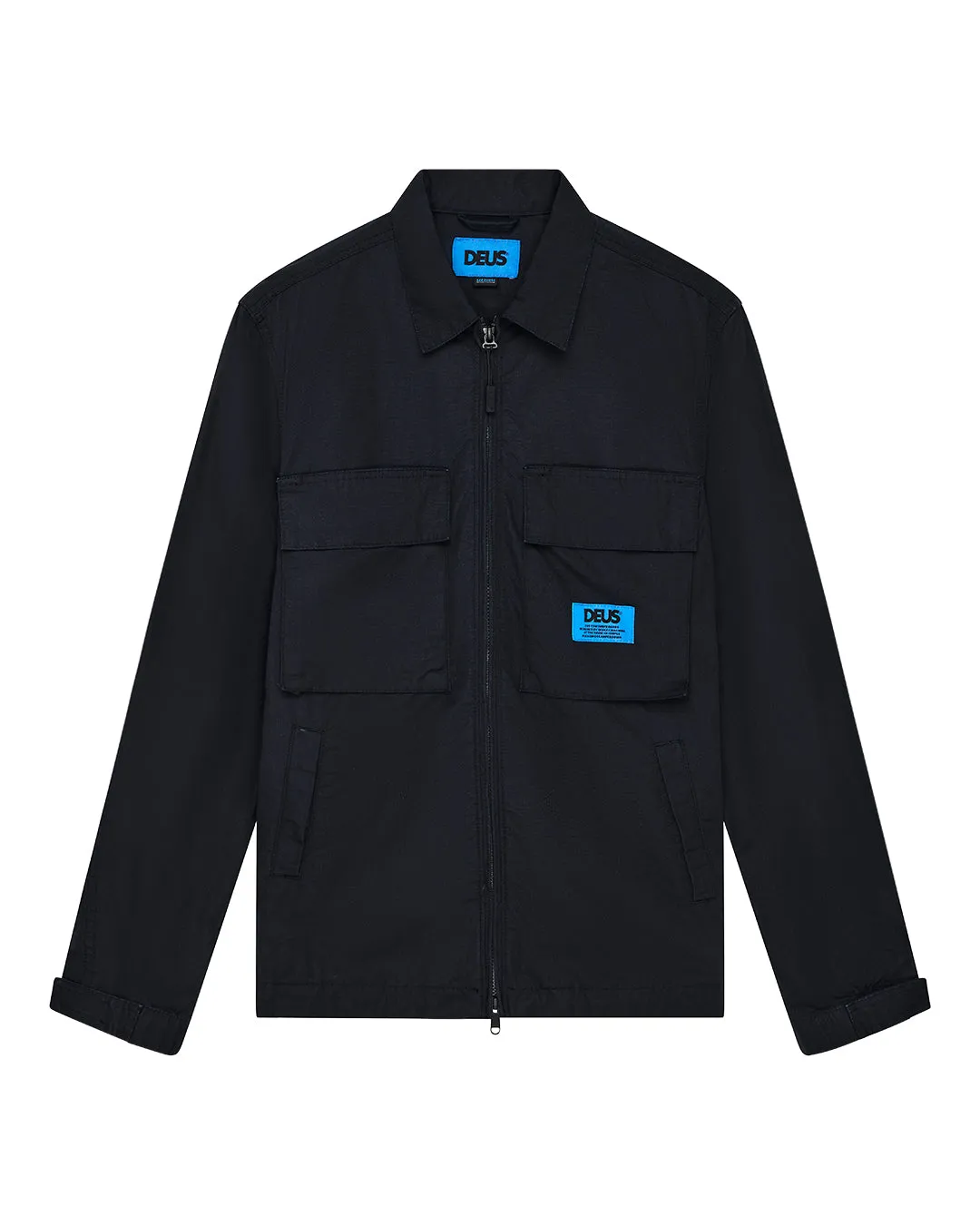 Duck Dive Zip Shirt - Black sold by Deus Ex Machina product image thumbnail 4