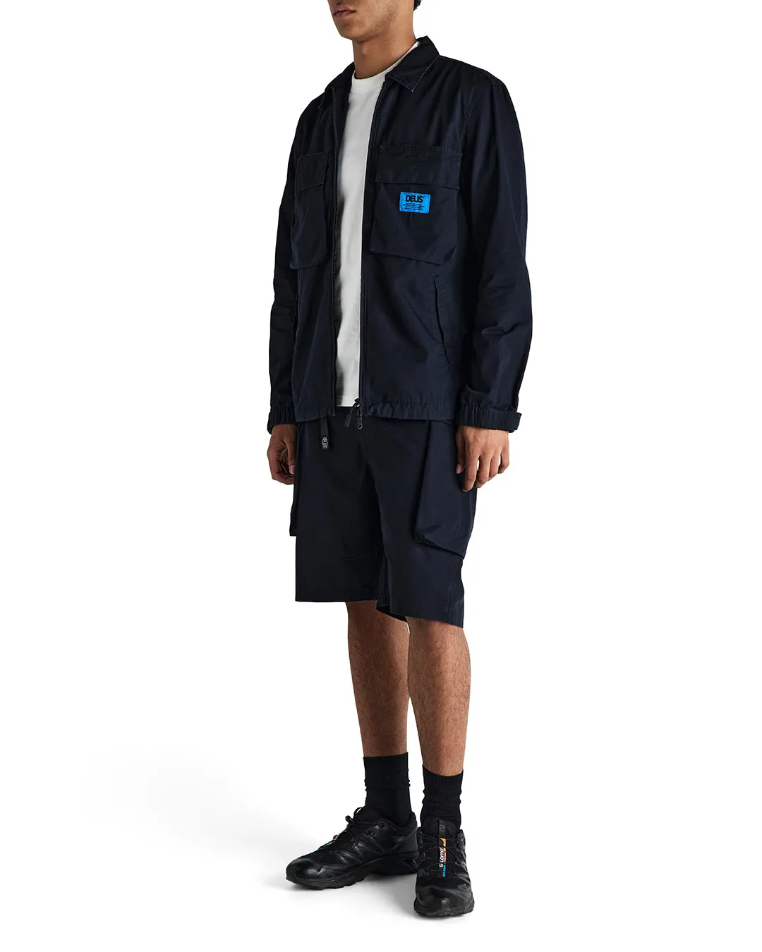 Duck Dive Zip Shirt - Black sold by Deus Ex Machina product image thumbnail 3