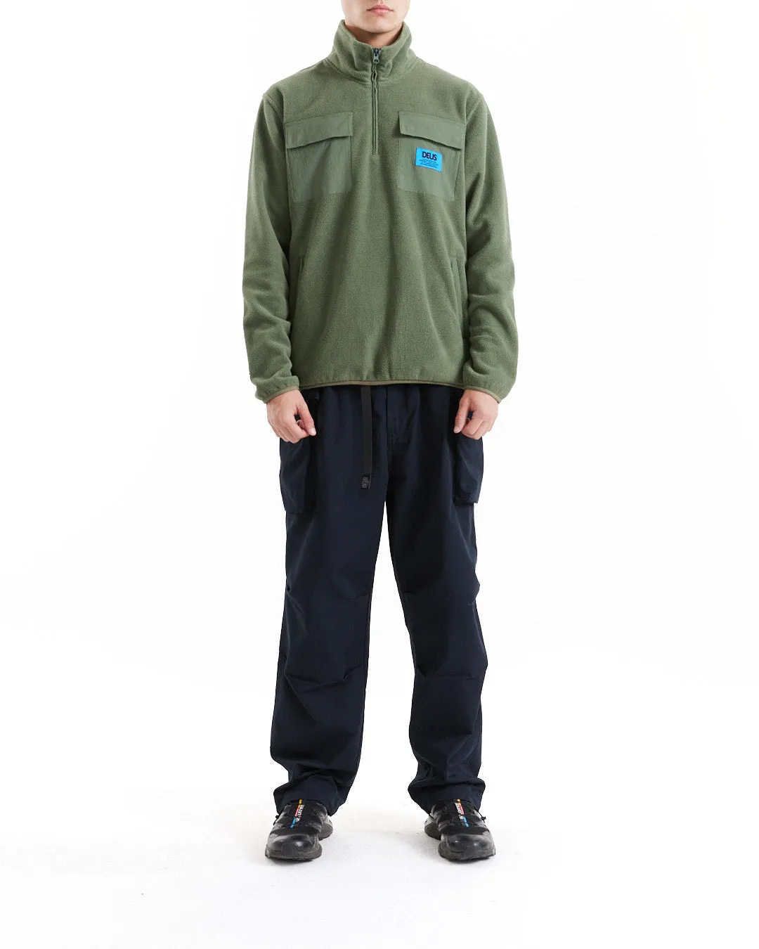 Section Zip Neck Fleece - Clover sold by Deus Ex Machina product image thumbnail 4