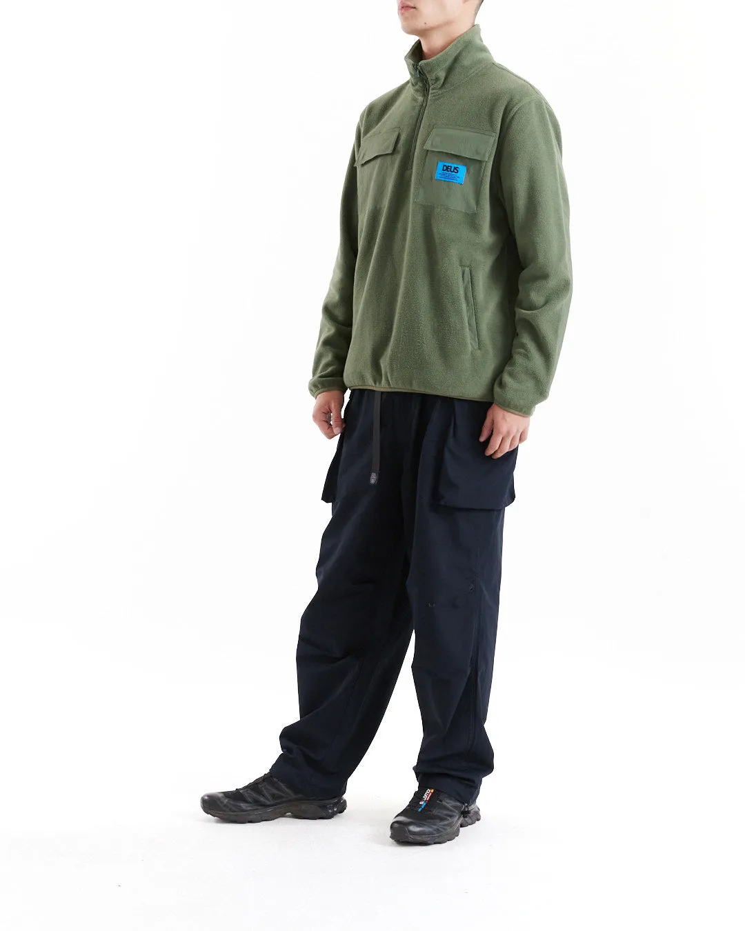 Section Zip Neck Fleece - Clover sold by Deus Ex Machina product image thumbnail 3