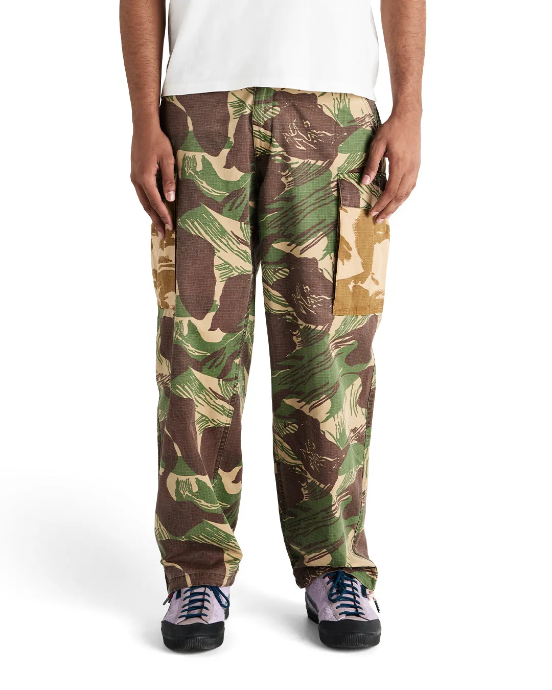 Arts & Crafts Cargo Pant - Earthly Delights sold by Deus Ex Machina